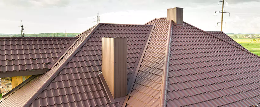 Residential Chimney Flashing Restoration in Setauket, NY