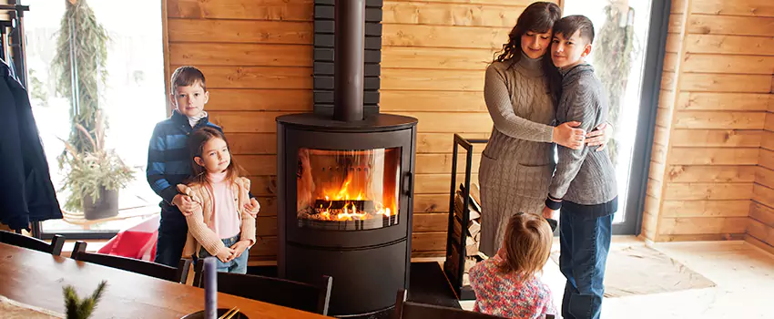 Morso Cast Iron Fireplace Insert Installation in Setauket, New York