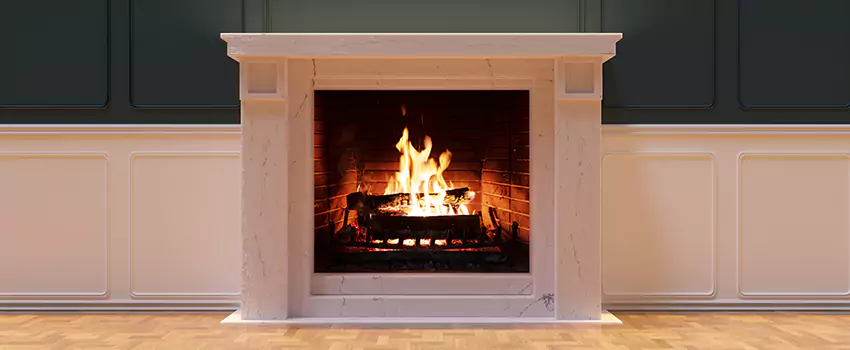 Open Flame Wood-Burning Fireplace Installation Services in Setauket, New York