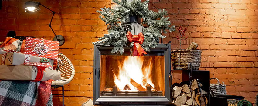 Travis Industries Linear Gas Fireplace Installation in Setauket, New York