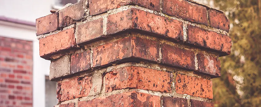 Cracked Chimney Bricks Repair Cost in Setauket, New York